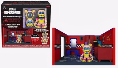 Funko Snaps! FNAF Five Nights At Freddys - Glamrock Freddy With Dressing Room