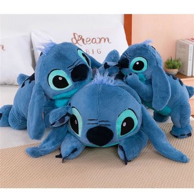 45-100CM Lilo Und Stitch Kuscheltier Spielzeug Plüschtier Blau Baumwolle Plush Gift