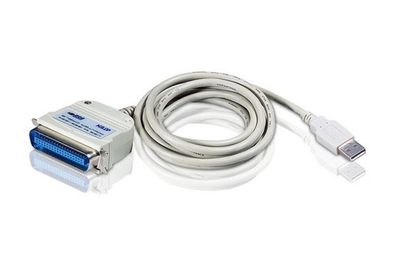 ATEN UC1284B Drucker-Adapterkabel USB zu Parallel IEEE1284, 1,8 m