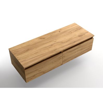 Salgar Set DOMUS 1200 2 Schrankelement wandhängend 1 Schublade und Waschtischplatte E