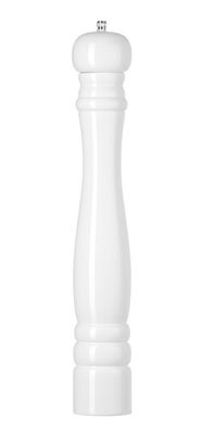Salzmühle aus Holz, HENDI, Weiß, ø65x(H)415mm