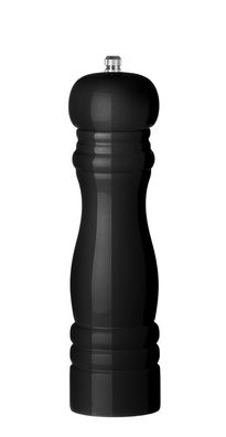 Pfeffermühle aus Holz, HENDI, Schwarz, ø55x(H)215mm