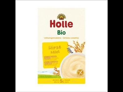Holle 6x Bio-Vollkorngetreidebrei Hirse 250g