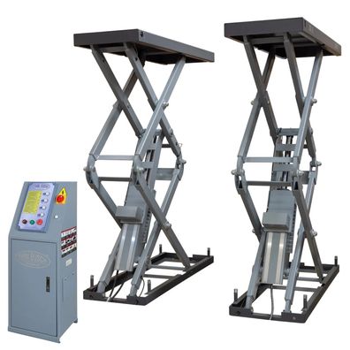 Twin Busch ® Profi Scherenhebebühne - elektromagnetisch Unterflur - TWS3-18UE-G