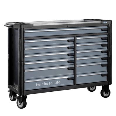 Twin Busch ® Werkzeugwagen, Werkstattwagen, 13 Schubladen, leer - TWW13L