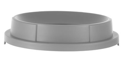 Offener Deckel für Abfalleimer rund, AmerBox, Passend für 691038, Hellgrau, ø570x(