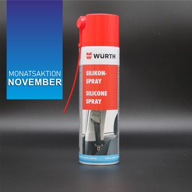 Silikonspray schützt, pflegt und isoliert von WÜRTH
