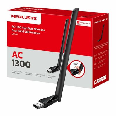 Mercusys USB Wi-Fi Adapter MA30H (AC1300/USB Adapter)