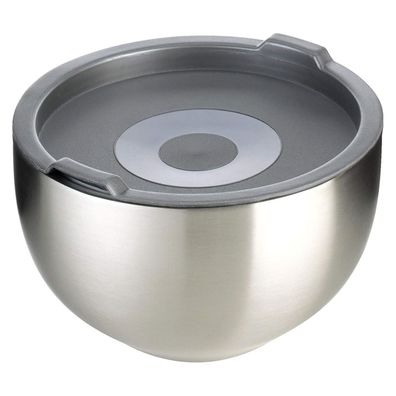 GSW Thermoschüssel 26cm mit Deckel – Edelstahl 4,2 Liter