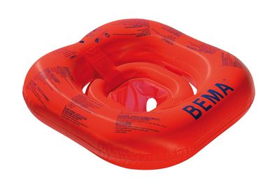BEMA Baby-Schwimmsitz Orange – Sicherer Sitzring für Babys bis 11kg