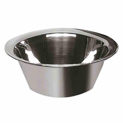 Krüger Edelstahl Schüssel 32cm – Schwere Ausführung 3,6 Liter