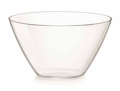 Bormioli Rocco Salatschale Basic 26cm – Glas Rund, Spülmaschinenfest