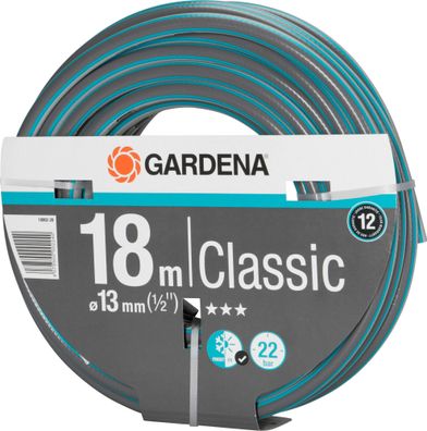 Gardena Classic Schlauch 13mm (1/2") 18m – Flexibel & Robust