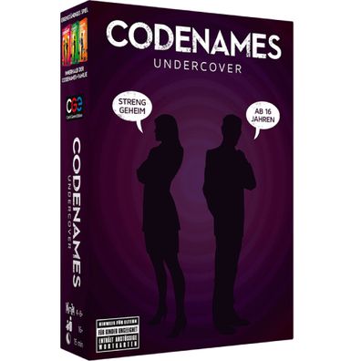 Codenames Undercover – Nicht jugendfreies Partyspiel für Erwachsene