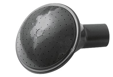 Geli Ersatz-Gießbrause Schrägbrause für Geli 5L Gießkanne Schwarz Kunststoff