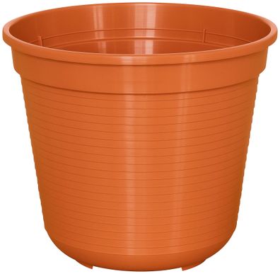 Geli Blumentopf Standard Terrakotta – Ø22cm Kunststoff Pflanztopf 4L