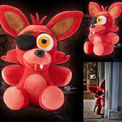 FNAF Plüsch five Nights at Freddy´s Red Foxy Plush Doll Stofftier Spielzeug 7"