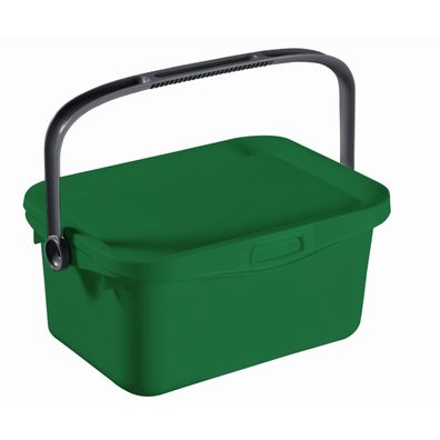 Curver Multiboxx Bio 3L – Grüner Komposteimer für Küche