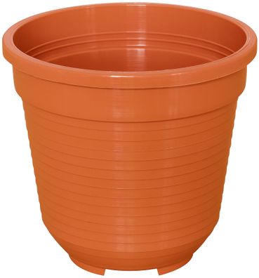 Geli Blumentopf Standard 8cm Terrakotta – Klein & Robust