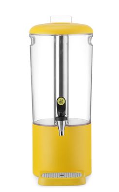 Saftspender, 8 l UNIQ, HENDI, designed by Robert Bronwasser, 8L, Gelb, 318x216x(H)