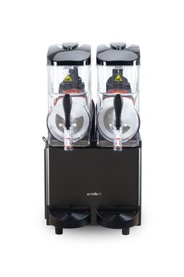 Slush-Eis-Maschine 2x12 L, Arktic, 24L, Schwarz, 220-240V/710W, 415x507x(H)810mm