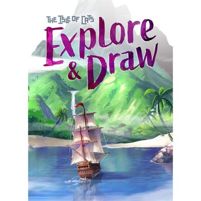 Insel der Katzen: Explore & Draw – Eigenständiges Flip-and-Write Spiel