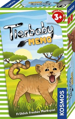 Tierbaby-Memo: Süßes Gedächtnisspiel mit Tierkindern für Kinder