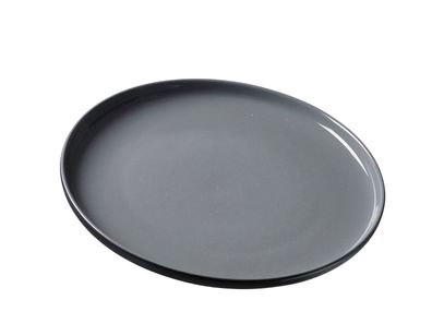 Ritzenhoff & Breker Speiseteller | 3 x Ø 26 cm | Schwarz | Steinzeug