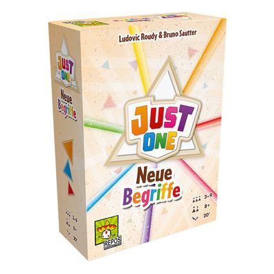 Asmodee Spiel Just One - Neue Begriffe| ab 8 Jahren | ca. 20 Min.| 3-9 Spieler