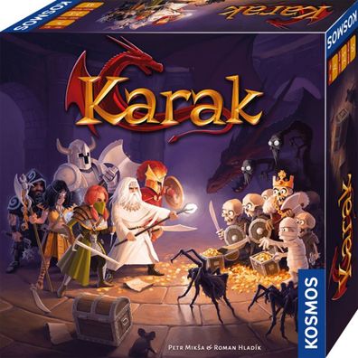 Kosmos Spiel Karak | ab 7 Jahren | ca. 45 Minuten | 2–5 Spieler