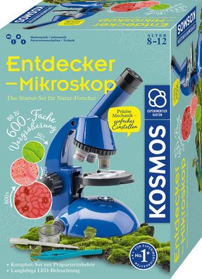 Kosmos Entdecker-Mikroskop| ab 8 Jahren | beliebig | 1 Spieler
