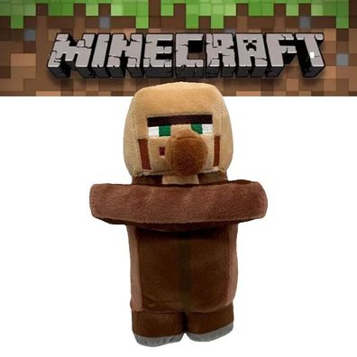 Minecraft 20cm Villager Gefüllte Tier Puppe Braun Plüsch Spielzeug Geschenke