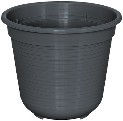 Geli Blumentopf Standard Ø 16 cm Anthrazit Kunststoff 1.4 Liter
