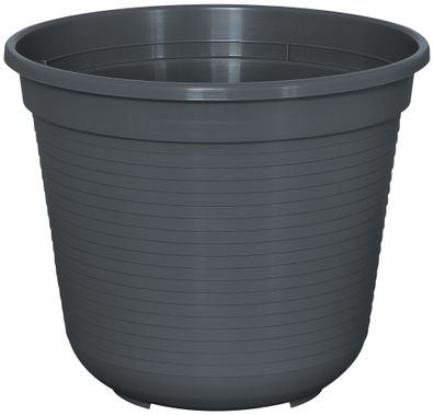 Geli Blumentopf Standard Ø 18 cm Anthrazit Kunststoff 2.25 Liter