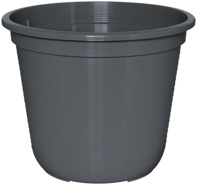 Geli Blumentopf Standard Ø 45 cm Anthrazit Kunststoff 34.5 Liter