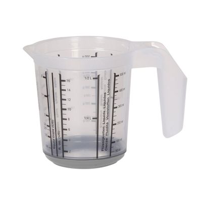 keeeper Messkanne Massimo 0.5L – Nordic Grey mit Skalen