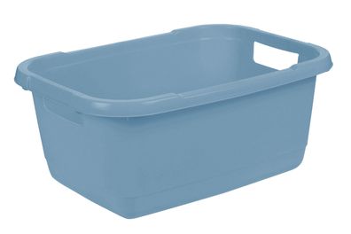 keeeper Wäschewanne Aenna 32L – Nordic-Blue Stabil Griffe