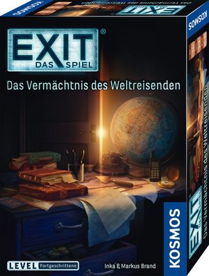 Kosmos Spiel EXIT Vermächtnis des Weltreisenden| ab 12 Jahren | beliebig