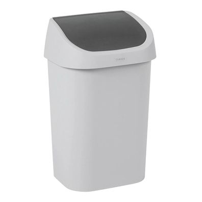 Curver Mistral Swing 25L Abfalleimer Schwingdeckel Grau Anthrazit