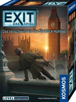 Kosmos EXIT Sherlock Holmes: Escape Room Krimi-Spiel Fortgeschrittene