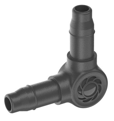Gardena L-Stück 4,6mm (3/16") 10er: Micro-Drip Rohre 90° Winkel