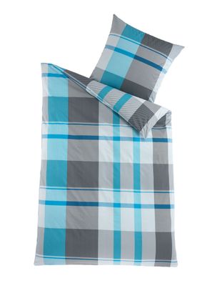 Bettwäsche Set 100% Baumwolle 135x200cm + 80x80cm Renforcé verschiedene Farben und De