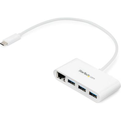Startech. Com 3 Port Usb C Hub W/ Gigabit Ethernet ? Usb Type C To 3 X Usb-A ?