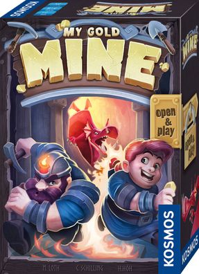 Kosmos Spiel My Gold Mine| ab 8 Jahren | 25 Minuten | für 2 -6 Spieler