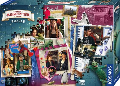 Kosmos Puzzle 200T. Schule der mag Tiere Film| ab 8 Jahren