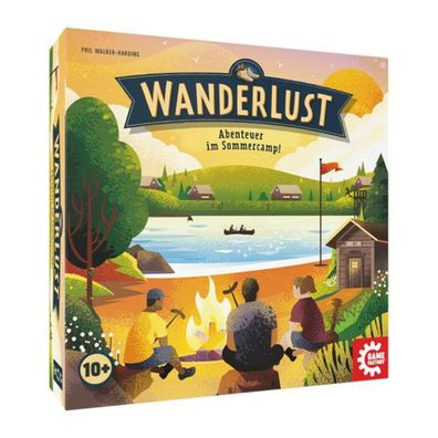 Game Factory Wanderlust: Abenteuer im Sommercamp – Strategie-Brettspiel