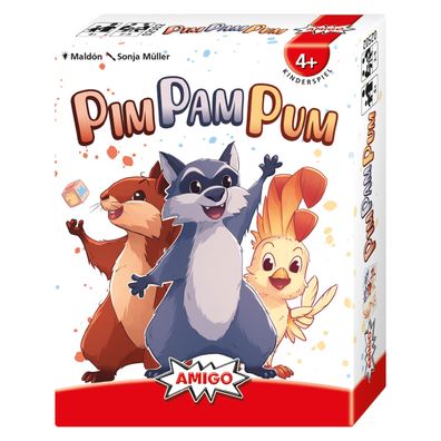 AMIGO Pim Pam Pum: Tierisches Suchspiel für die ganze Familie