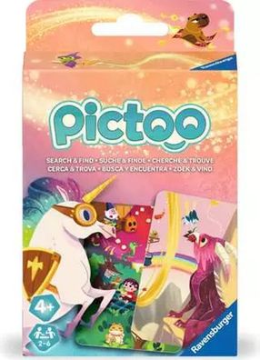 Ravensburger Kartenspiel Pictoo Fantasy | ab 4 Jahren | 2 - 6 Spieler