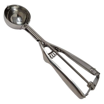 Eisportionierer Edelstahl 22cm: Kugelformer für Eis & Desserts Ø 4.5cm