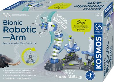 Kosmos Bionic Robotic Arm: Flex-Greifarm Experimentierkasten 10